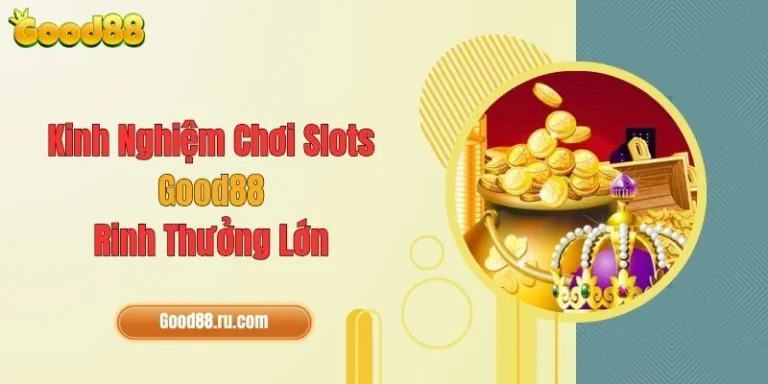 Kinh Nghiệm Chơi Slots Good88 Rinh Thưởng Lớn