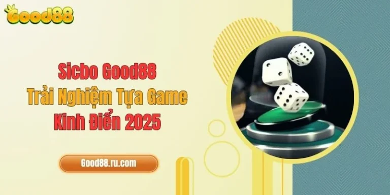 Sicbo Good88 - Trải Nghiệm Tựa Game Kinh Điển 2025